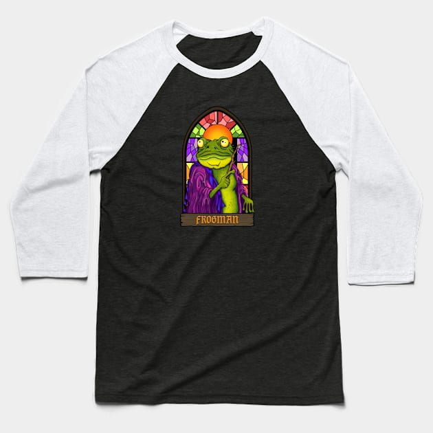 loveland frogman Baseball T-Shirt by Holly Who Art